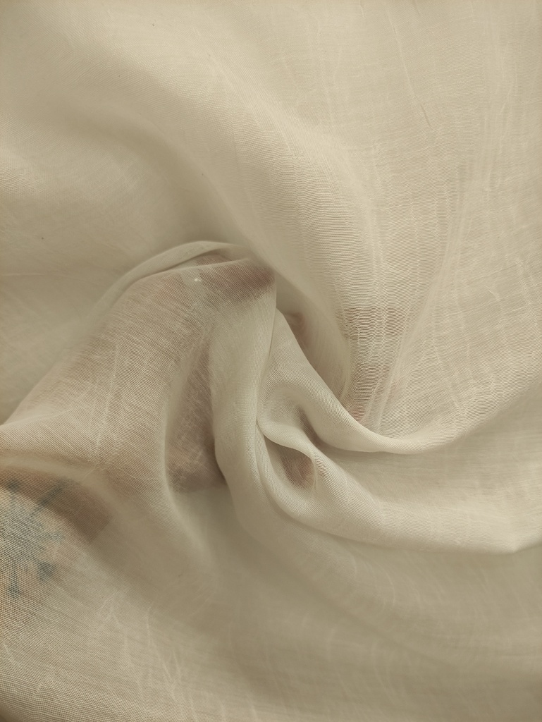 VOILE CRASH ITALIANO HILO blanco